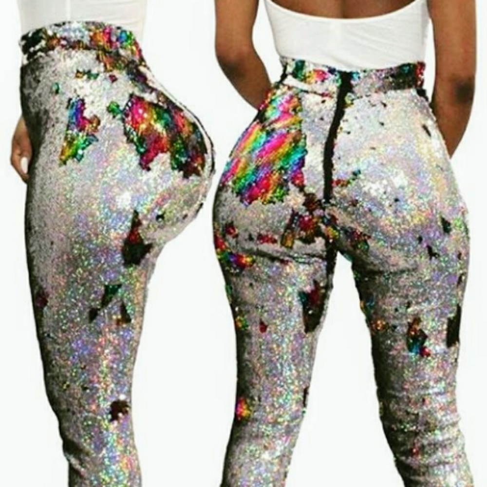 Sequin pants
